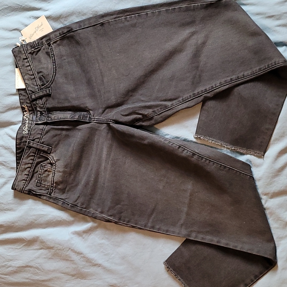 High Rise Straight Leg Jeans